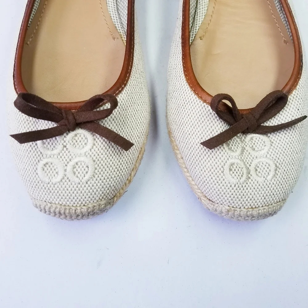 Coach |‎ Bow Tie Espadrille Flats, 8